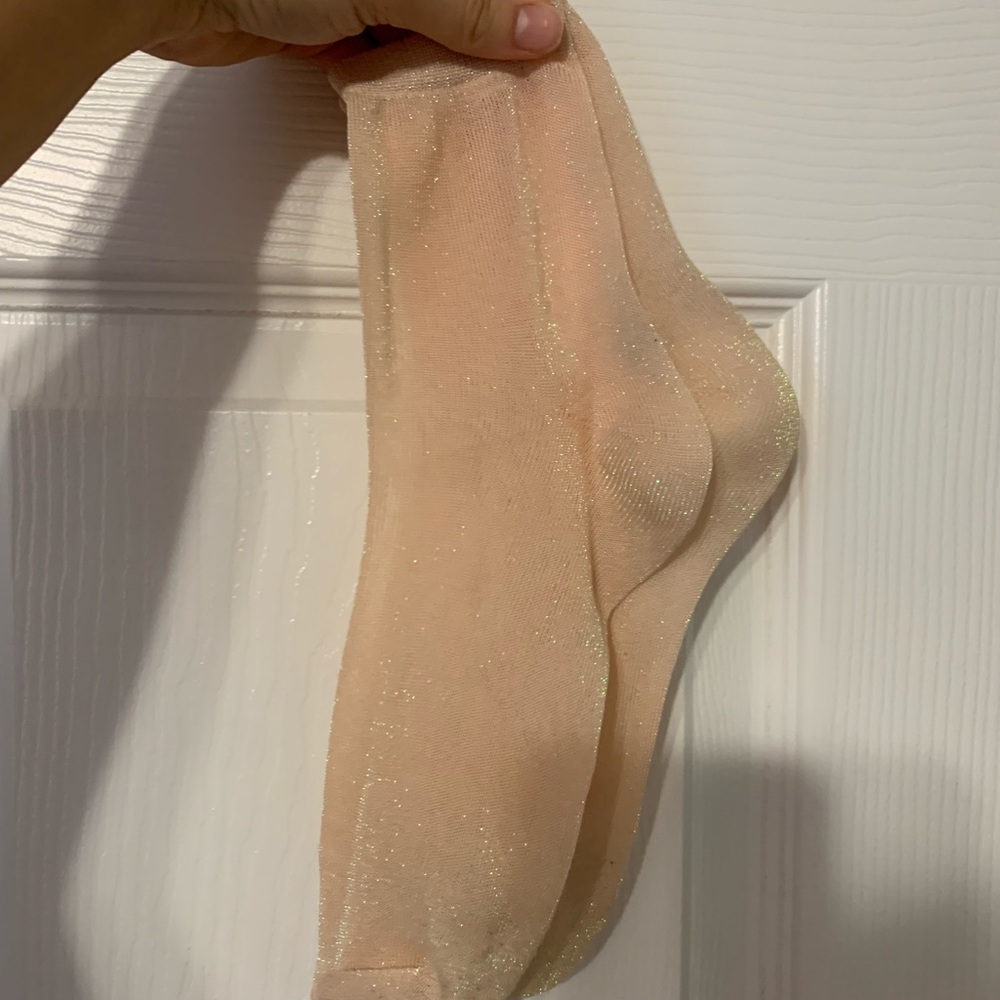 Urban outfitters iridescent socks
